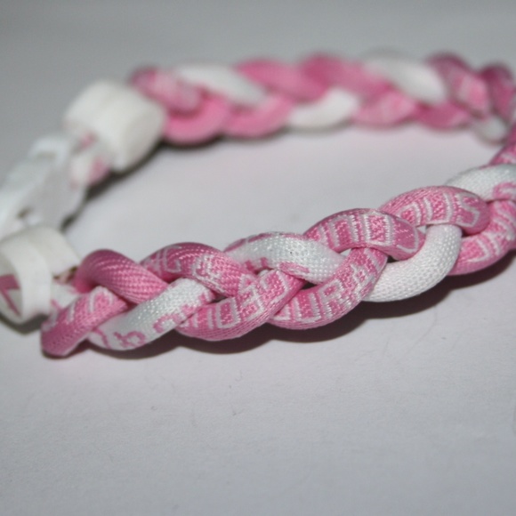 Courage Breast Cancer Awareness bracelet 8" - Picture 3 of 5